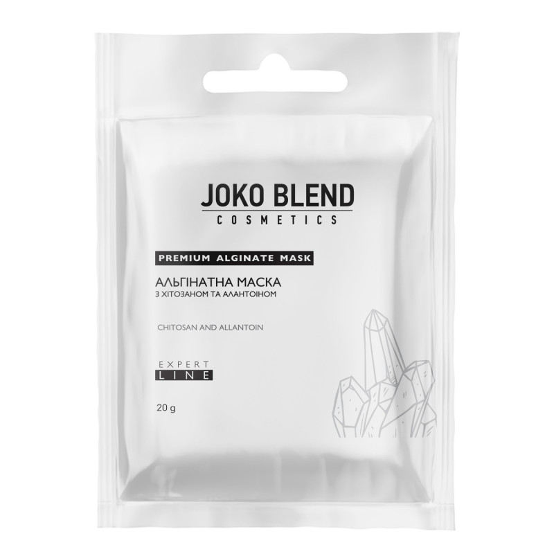 Альгінатна маска з хітозаном і алантоїном 20 г, Joko Blend Альгінатна маска з хітозаном і алантоїном 20 г, Joko Blend