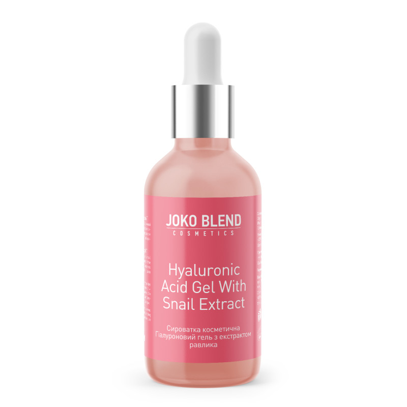 Сироватка для обличчя Hyaluronic Acid Gel With Snail Extract Joko Blend 30 мл Сироватка для обличчя Hyaluronic Acid Gel With Snail Extract Joko Blend 30 мл