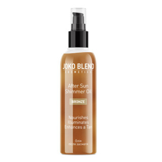 Олія після засмаги з шимером After Sun Shimmer Oil Bronze 100 мл, Joko Blend