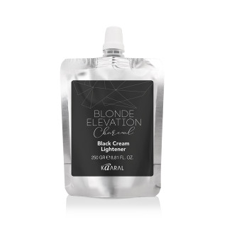 Чорний вугільний освітлюючий крем для волосся Kaaral Blonde elevation Charcoal 250 мл