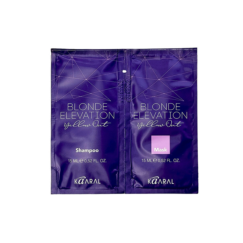 Шампунь та Маска для світлого волосся Kaaral Blonde Elevation 15 мл + 15 мл Шампунь та Маска для світлого волосся Kaaral Blonde Elevation 15 мл + 15 мл
