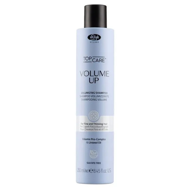 Шампунь для об’єму Lisap Volume Up Volumizing shampoo 250 мл Шампунь для об’єму Lisap Volume Up Volumizing shampoo 250 мл