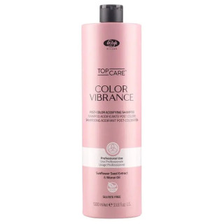 Кислий шампунь після фарбування Lisap Color Vibrance post-color shampoo 1000 мл