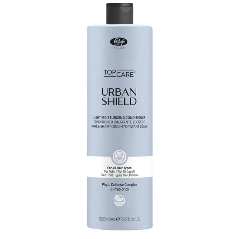 Легкий зволожуючий кондиціонер Lisap Urban Shield Light moisturizing conditioner 1000 мл Легкий зволожуючий кондиціонер Lisap Urban Shield Light moisturizing conditioner 1000 мл