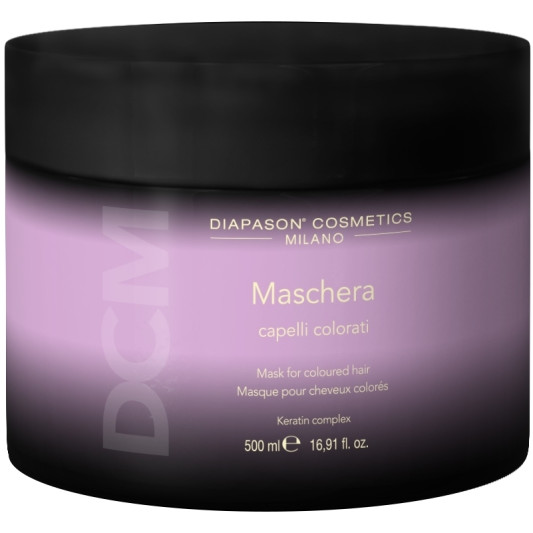 Маска для фарбованого волосся DCM Keratin Complex Mask For Coloured Hair 500 мл