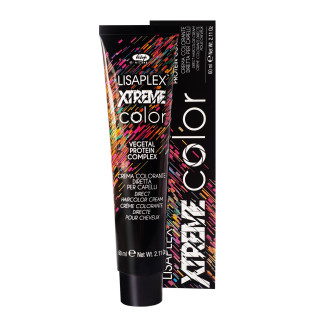 Крем-фарба з пігментом прямої дії (синя) Lisaplex Xtreme Color Lisap 60 мл