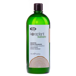 Заспокійливий шампунь для чутливої шкіри голови 1000 мл Skin-calming shampoo Keraplant, Lisap
