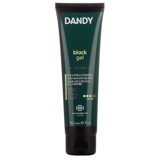 Чоловічий чорний камуфлюючий гель Dandy Black gel 150 мл