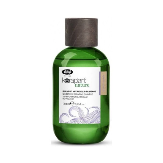 Шампунь для відновлення волосся 250 мл Nourishing repairing shampoo Keraplant, Lisap
