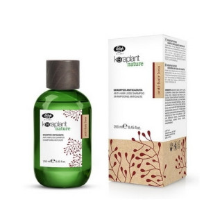 Шампунь против выпадения волос 100 мл Anti-hair loss shampoo Keraplant, Lisap