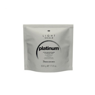 Пудра для освітлення волосся Lisap Light Scale Platinum, 500 г