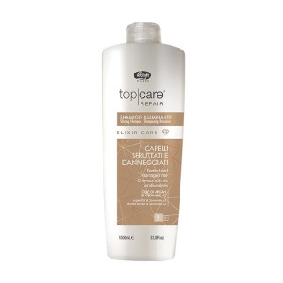 Шампунь-еліксир для відновлення і додання сяючого блиску Lisap Top Care Repair Elixir Shining Shampoo 1000 мл