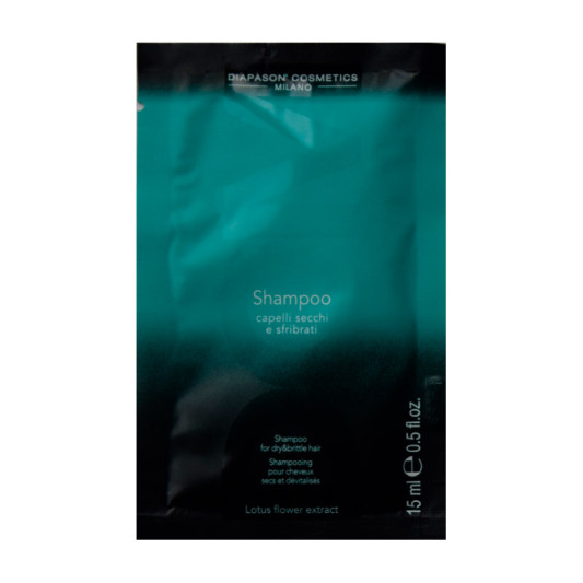 Шампунь для сухого і пошкодженого волосся DCM Shampoo for Dry and Brittle Hair 15 мл