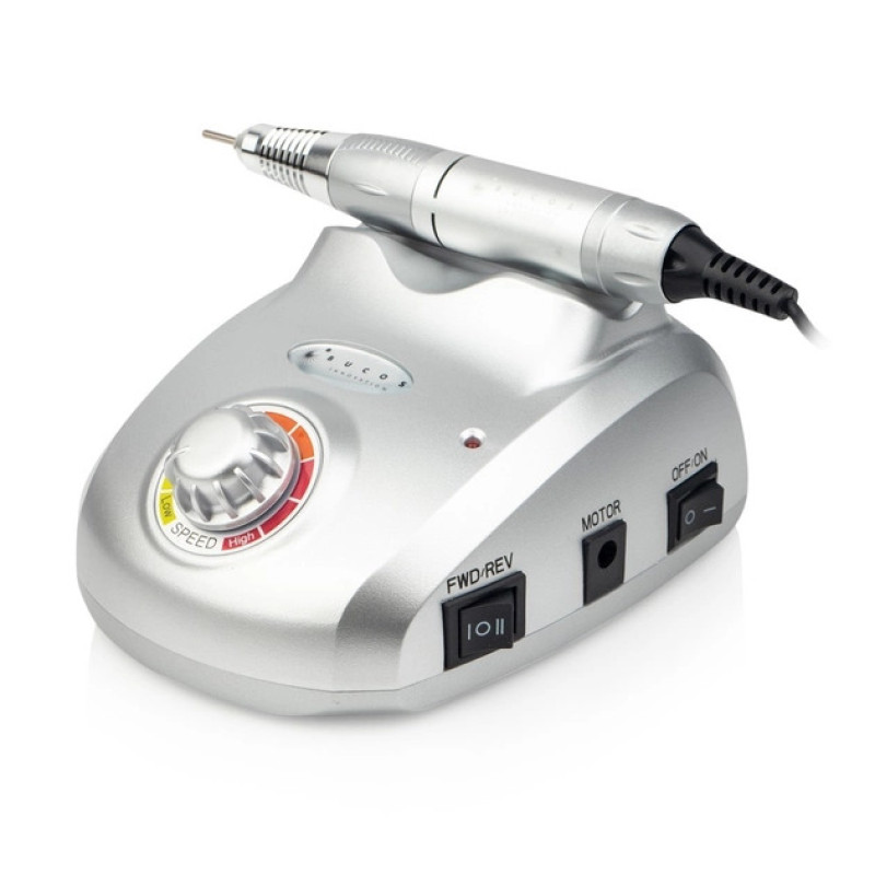Фрезер для манікюру Bucos Nail Drill ZS-603 PRO Silver на 45 Вт./35000 об Фрезер для манікюру Bucos Nail Drill ZS-603 PRO Silver на 45 Вт./35000 об