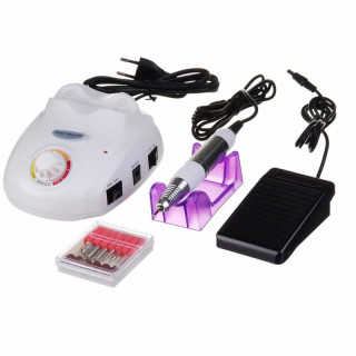 Фрезер для манікюру Bucos Nail Drill ZS-603 PRO WHITE/Silver на 45 Вт./35000 об