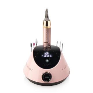 Фрезер для манікюру Bucos Nail Drill X2 Pro BLUSH PINK  на 65 Вт./35000 оборотів (+6 фрез у подарунок)