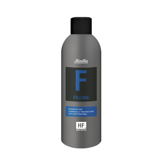 Шампунь для реконструкції глибоко пошкодженого волосся з вiвсом Mirella Professional HF F FILLING 250 мл