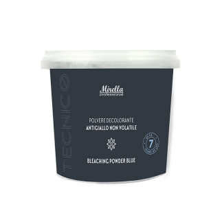 Освітлювальна синя антижовта пудра для волосся 500 г, Mirella Professional Blue Bleach Powder