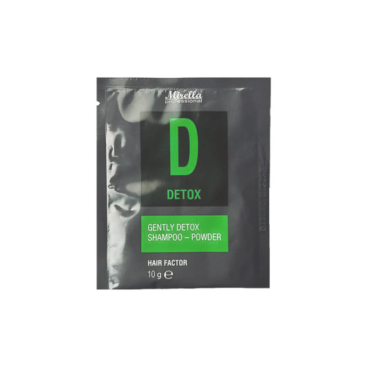 Шампунь – пудра для всех типов волос Mirella Professional GENTLY DETOX 10 г