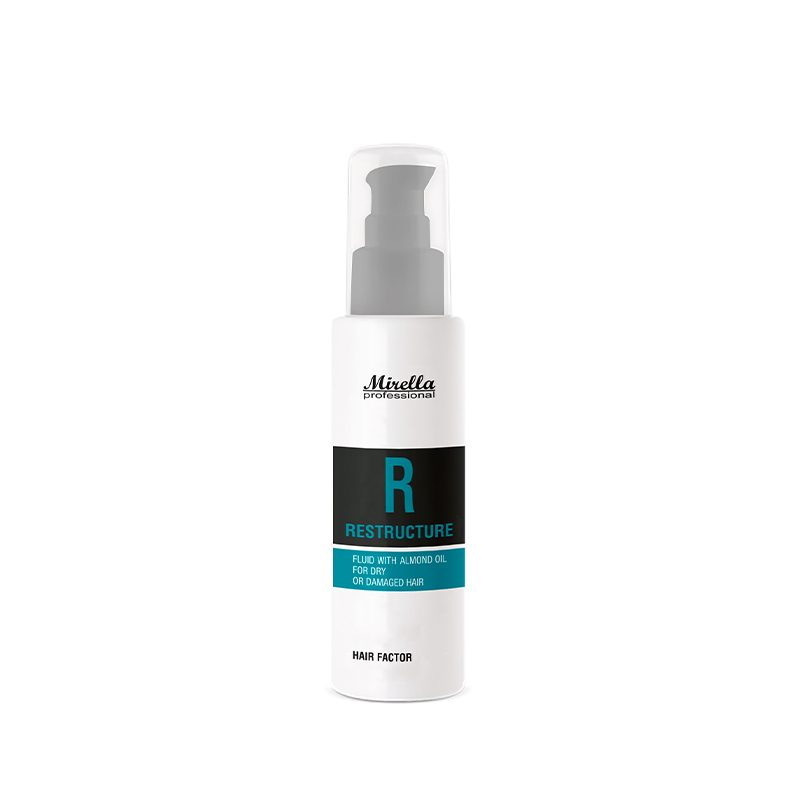 Восстановительный флюид для волос с маслом миндаля Mirella Professional R RESTRUCTURE 100 мл Восстановительный флюид для волос с маслом миндаля Mirella Professional R RESTRUCTURE 100 мл