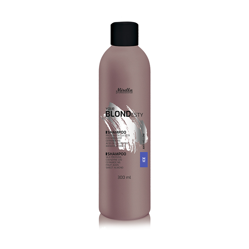 Шампунь для крижаних відтінків блонд ICE 300 мл, Mirella Professional Your BLONDesty Шампунь для крижаних відтінків блонд ICE 300 мл, Mirella Professional Your BLONDesty