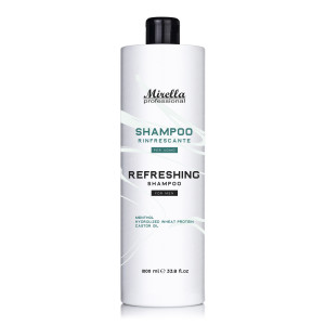 Шампунь для чоловіків, з ментолом і касторовою олією 1000 мл, Mirella Professional Shampoo
