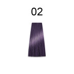 Фарба для волосся 02 фіолетовий бустер 100 мл, Mirella Professional MRJ Color Фарба для волосся 02 фіолетовий бустер 100 мл, Mirella Professional MRJ Color
