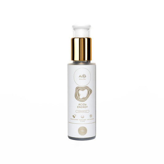 Очищувальний гель з AHA/BHA/PHA кислотами «Енергія кислот» Myidi Acai Polish Cleanser 100 мл