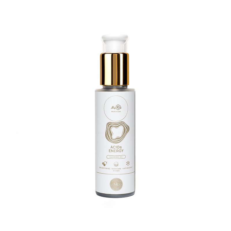 Очищающий гель с AHA/BHA/PHA кислотами «Энергия кислот» Myidi Acai Polish Cleanser 100 мл Очищающий гель с AHA/BHA/PHA кислотами «Энергия кислот» Myidi Acai Polish Cleanser 100 мл
