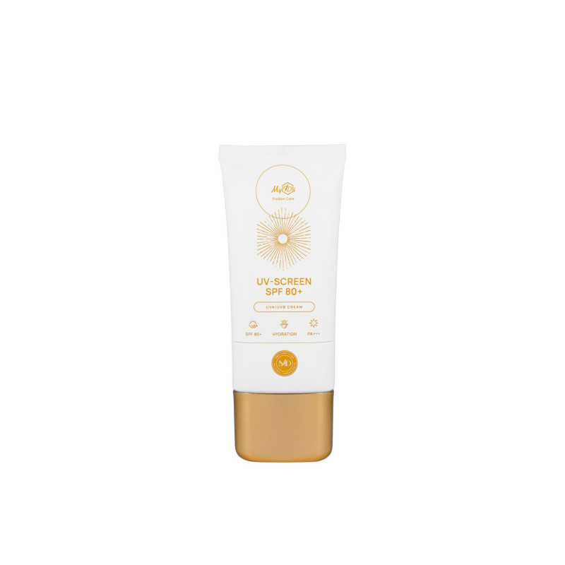 Сонцезахисний крем для обличчя 50 мл MyIDi UV-Screen Cream SPF 80+ Сонцезахисний крем для обличчя 50 мл MyIDi UV-Screen Cream SPF 80+