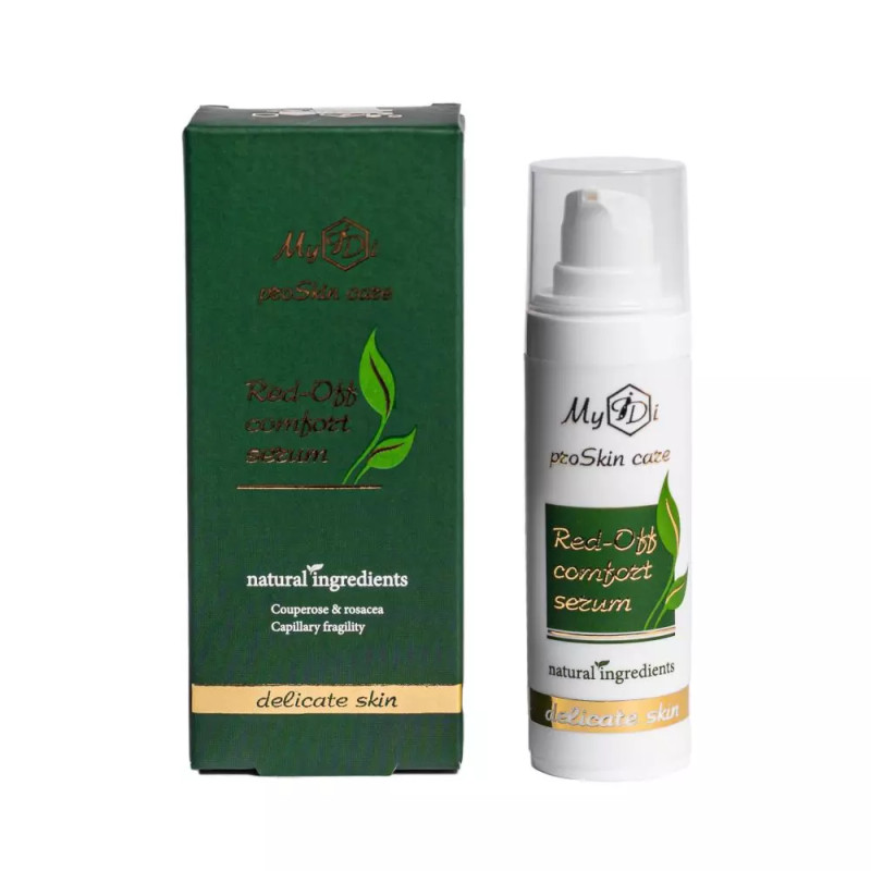 Заспокійлива сироватка для чутливої шкіри Myidi Red-Off comfort serum 30 мл Заспокійлива сироватка для чутливої шкіри Myidi Red-Off comfort serum 30 мл