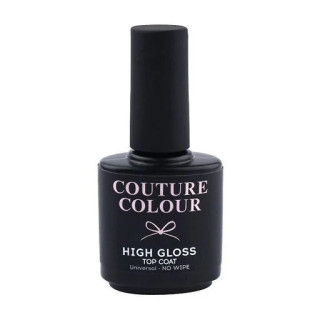 Топ для гель-лаку без липкого шару Couture Colour High Gloss Top Coat Universal No Wipe 15 мл