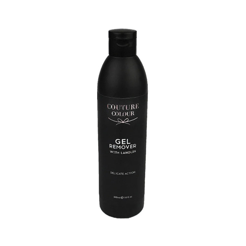 Засіб для видалення гелю і гель-лаку Gel Remover with Lanolin COUTURE Colour 300 мл Засіб для видалення гелю і гель-лаку Gel Remover with Lanolin COUTURE Colour 300 мл