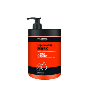 Маска регенеруюча "Молоко і Мед" 1000 мл, Prosalon Hair Care Mask