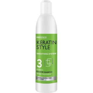 Кератиновий шампунь №3 Keratin Style 275 мл, Prosalon