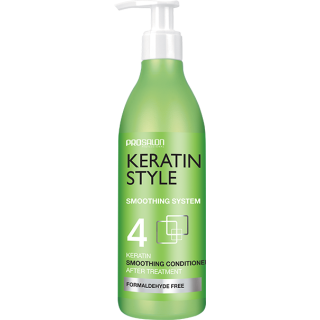 Кератиновий розгладжуючий бальзам №4 Keratin Style 500 мл, Prosalon