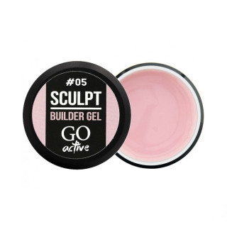 Білдер-гель GO Active Sculpt Builder Gel Natural 05, рожевий натуральний, 12 мл