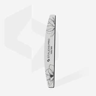 Пилка півмісяць мінеральна NFE-40-100/180-25 Staleks Pro  (25 шт) EXPERT 40 100/180 грит 