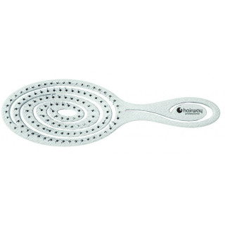 Щетка массажная 8 рядов 20 см овальная мятная 08095-23 Hairway ECO Wheat 