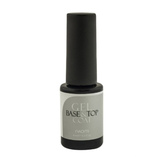Основа-закріплювач для гель-лаку Gel Base Top coat 6 мл, Naomi