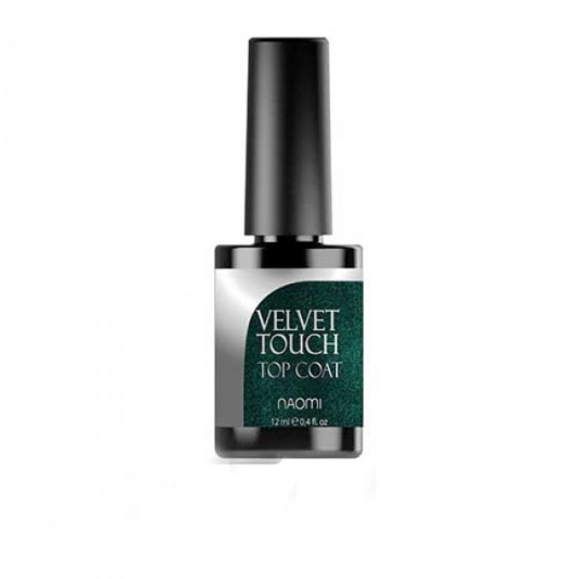 Топ для гель-лаку Velvet Touch Top Coat оксамитовий 12 мл, Naomi
