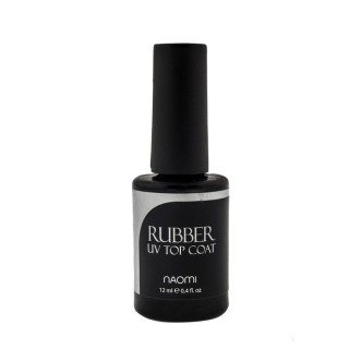 Закріплювач для гель-лаку Rubber UV Top Coat 6 мл, Naomi