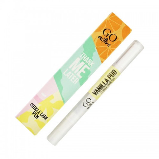 Олія для догляду за кутикулою в олівці 2,5 мл Cuticle OIL Vanilla Pud, Go Active Naomi