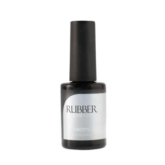Основа під гель-лак Rubber UV Base Coat 12 мл, Naomi