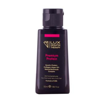 Кератин для випрямлення волосся 55 мл Premium Protein, Lux Keratin Therapy